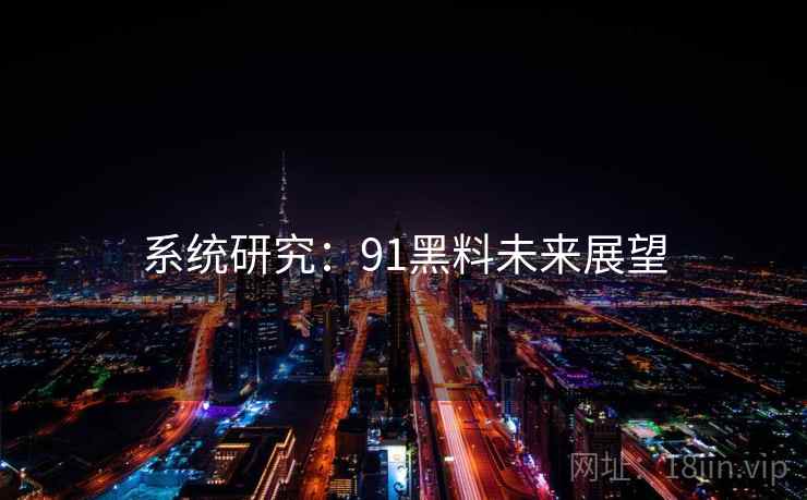 系统研究：91黑料未来展望