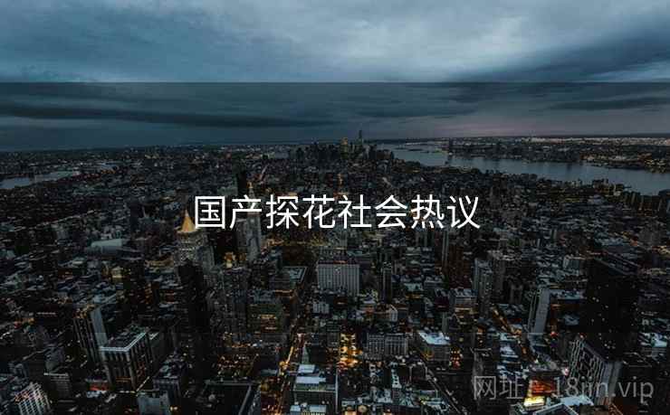 国产探花社会热议